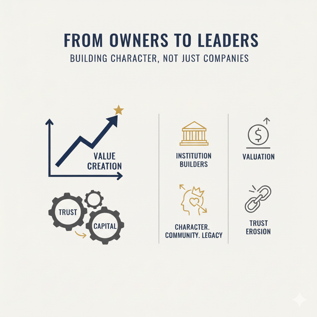 The Test of Character: Ego, Integrity, and Stewardship